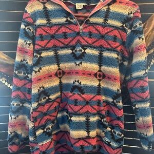 Colorful Patterned Women's Sweater